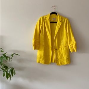 Michael Kors Yellow Blazer